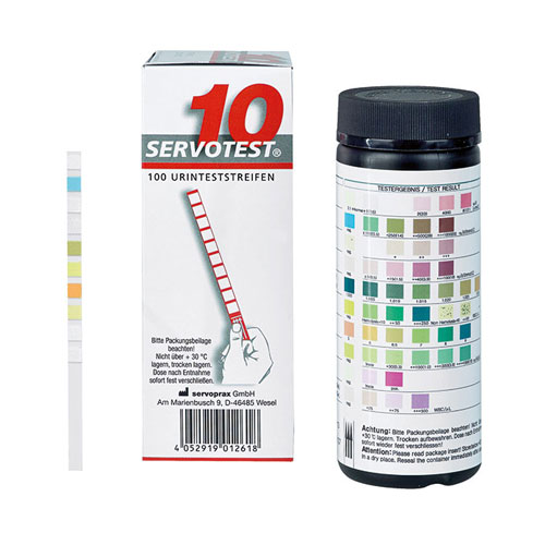 SERVOTEST® 10 Urinteststreifen