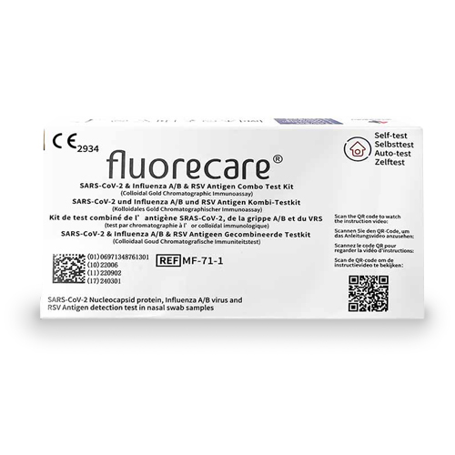 fluorecare® 4-in-1 Laien-Schnelltest