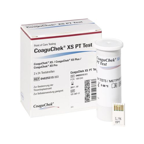CoaguChek XS Plus PT-Tests