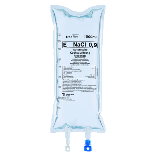 Fresenius NaCl 0,9% FreeFlex-Beutel