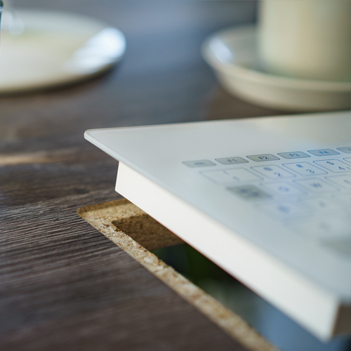 Gett cleankeys® Einbau-Glastastatur