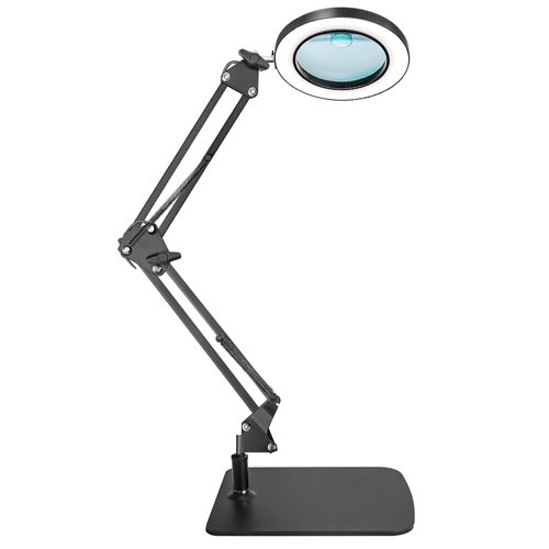 Lupenleuchte 110mm Linse, mit 10 bis 15-facher Vergrößerung