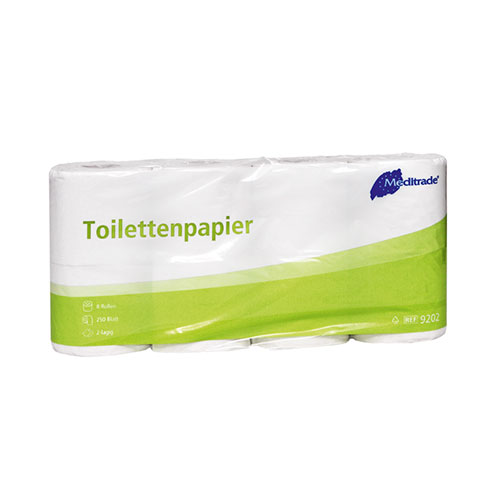 meditrade Toilettenpapier, Recycling-Papier