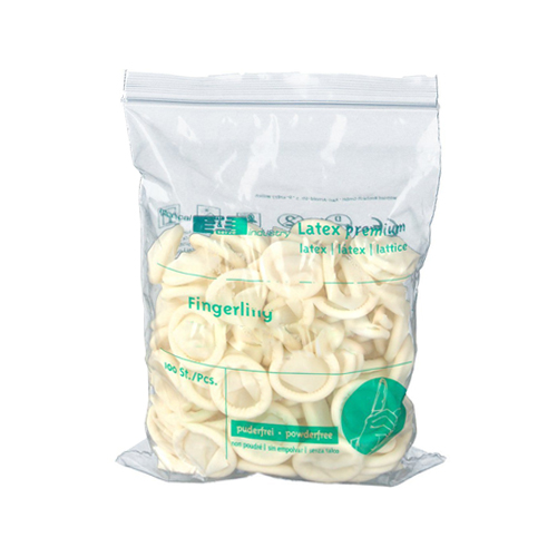 Fingerlinge Gr. L / 4 Latex