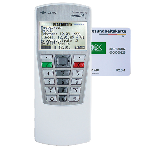 ZEMO® eGK VML-GK2 Kartenlesegerät