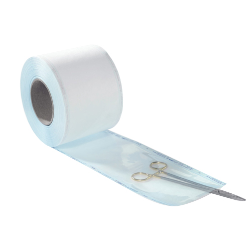 Stericlin® Klarsichtschläuche mit Seitenfalte aus Papier und Folie