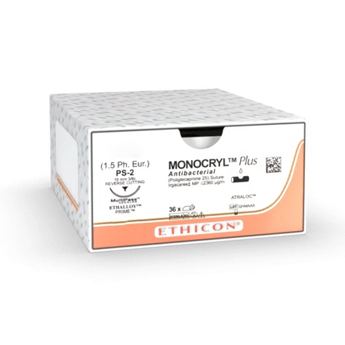 Monocryl plus ungeflochten monofil