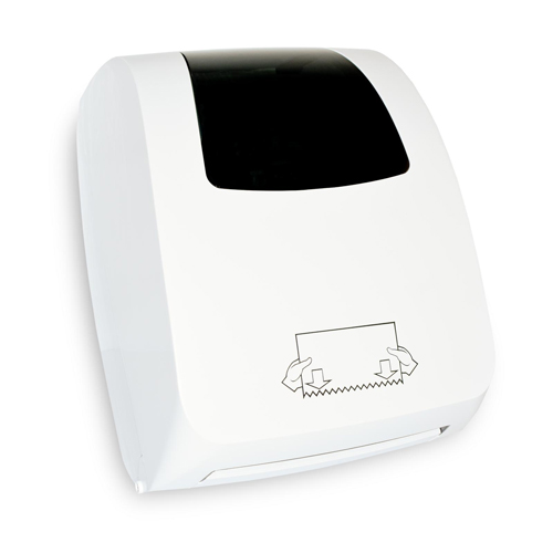 Handtuchrollenspender mit Autocut, weiß, zu ST-77723
