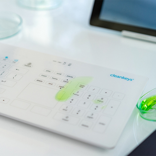 Gett cleankeys® Desktop-Glastastatur
