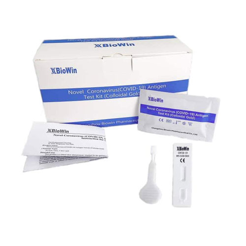 BioWin™ Novel Coronavirus Covid-19 Antigen Test Kit (kolloidales Gold)