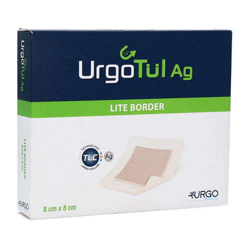 UrgoTül® Ag Lite Border Gazewundverband