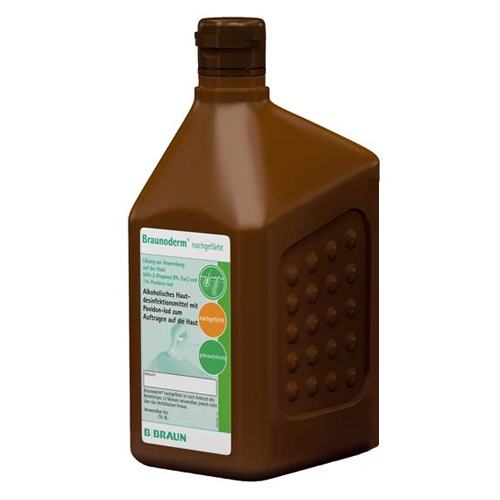 Braunoderm® nachgefärbt