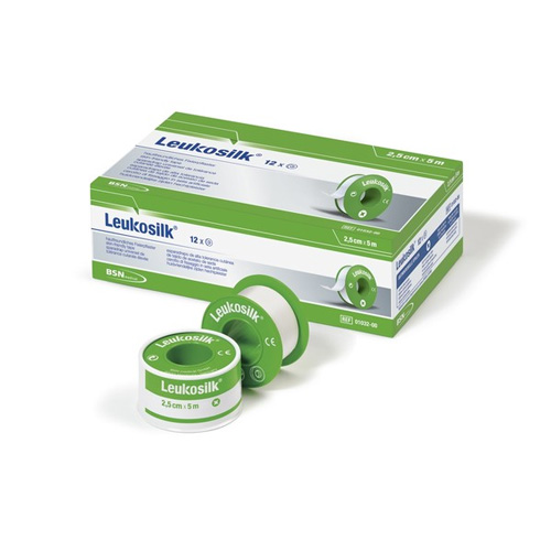 Leukosilk® Rollenpflaster ohne Schutzring
